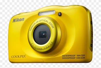 Fotoaparat Nikon Coolpix W100 Backpack Kit Žuti Slika - Nikon Coolpix S33 Digital Camera (yellow)