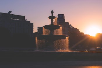 Fountain in Bucharest