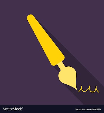 Fountain pen nib icon symbol vector image