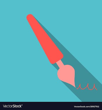 Fountain pen nib icon symbol vector image