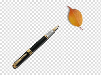 Fountain pen Paper Quill, pen,leaf transparent background PNG clipart