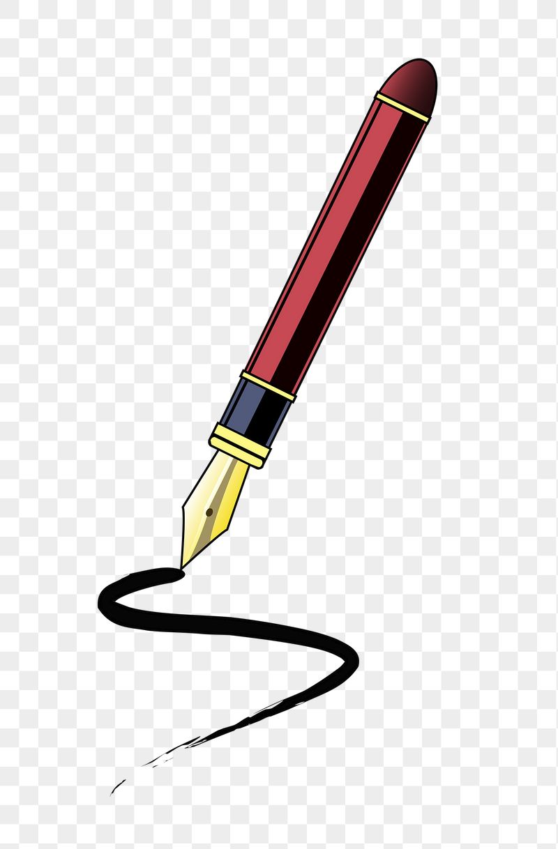 Fountain pen png sticker, transparent | Free PNG - rawpixel
