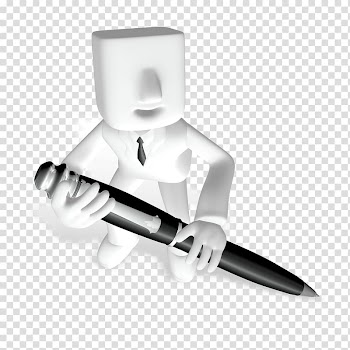 Fountain pen, White little man holding a neutral pen transparent background PNG clipart