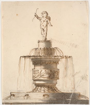 Fountain with Cupid figure by Johannes | Free Photo - rawpixel