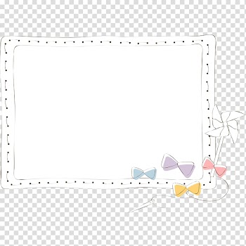 Four assorted-color bow , Material Area Font, frame,Shading,Wireframe,card,postcard,Notes,Hand-painted cartoon transparent background PNG clipart