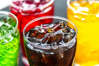 Four Clear Glass Cups
