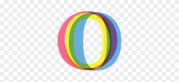 Four-color Alphabet Letters - Circle