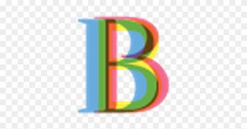Four-color Alphabet Letters - Graphic Design