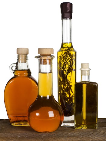 four different kind of oil