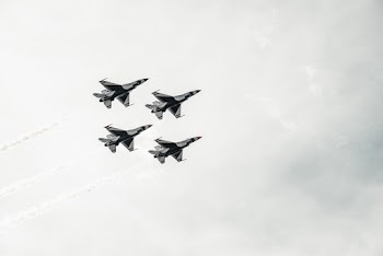 Four Gray Planes on Sky