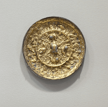 Four inch gilt bronze mirror | Free Photo - rawpixel