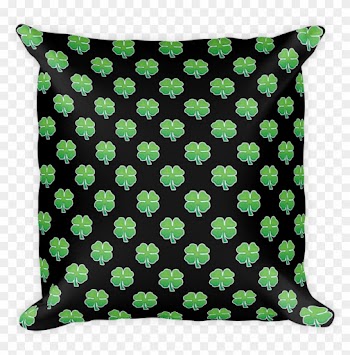 Four Leaf Clover-just Emoji - Shrimp Emoji Pillow
