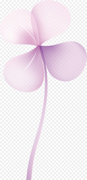 Four-leaf clover - Purple Clover 