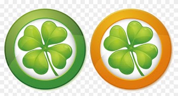 Four Leaf Clover Royalty Free Clip Art - Png Clover Leaf Vector