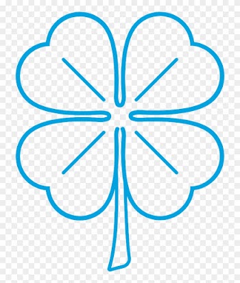Four Leaf Clover - Trevo De Quatro Folhas Desenho
