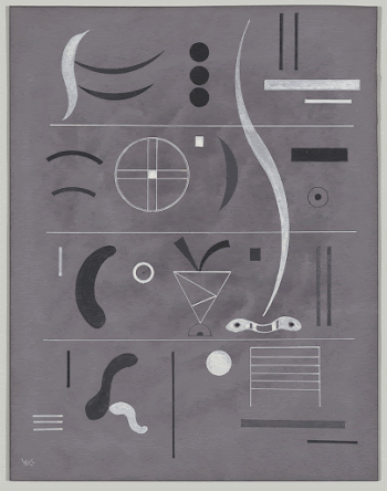 Four Parts (1932) drawing in high | Free Photo - rawpixel