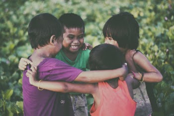 Four Toddler Forms Circle Photo