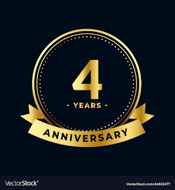 four years anniversary celebration