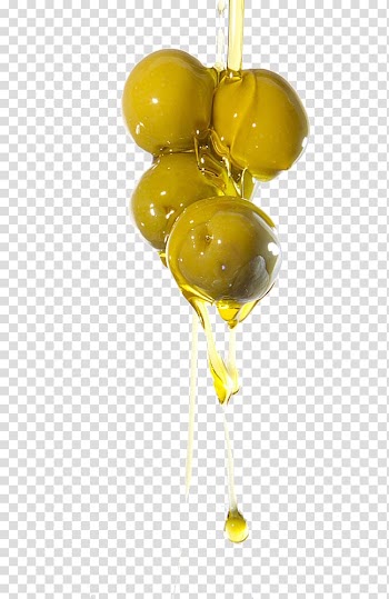 Four yellow fruits illustration, Olive oil Fruit Cooking oil, Olives transparent background PNG clipart