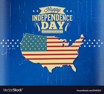 Fourth of july vector image