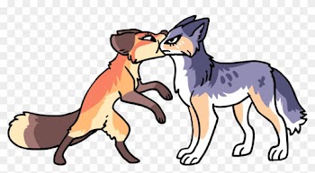 Fox And The Wolf By Griffsnuff - Fox And The Wolf