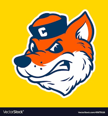 fox cartoon character old mascot