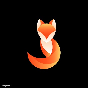 Fox geometrical animal design vector | Free stock vector - 520842