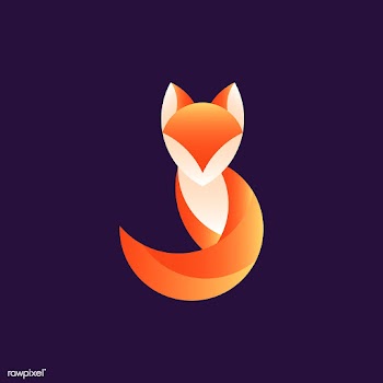 Fox geometrical animal design vector | Free stock vector - 520979