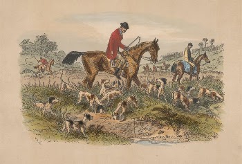 Fox-Hunting Sketches: No. 1.  | Free Photo - rawpixel