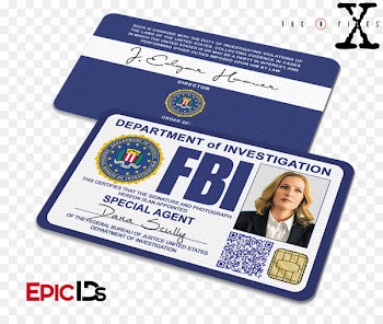 Fox Mulder Dale Cooper Identity document Dana Scully Special agent - id card 