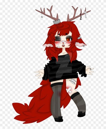 Foxeh Deer Girl By Darkenesoul - Oc Girl En Deviantart