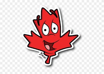Foy Rooj Red Bud Leaf Vinyl Sticker - Sticker