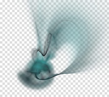 Fractal and Texture , green and black smoke graphic transparent background PNG clipart