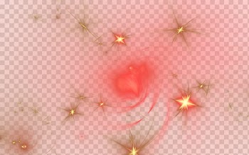 Fractal  Christmas , red and white star print transparent background PNG clipart