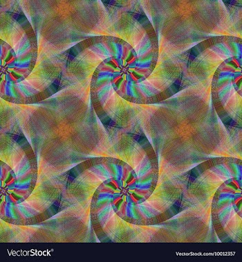 Fractal Design Pattern Background vector image