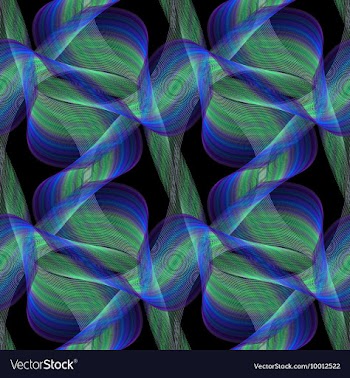 Fractal Design Pattern Background vector image