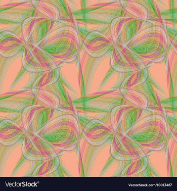 Fractal Design Pattern Background vector image