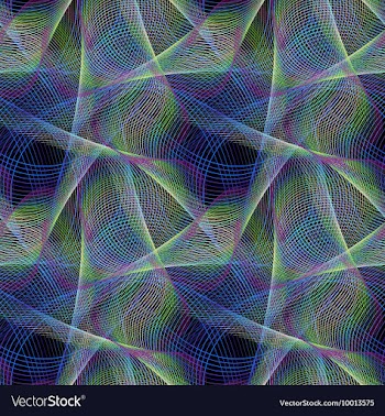 Fractal Design Pattern Background vector image