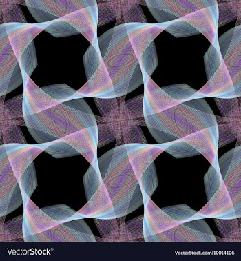 Fractal Design Pattern Background vector image