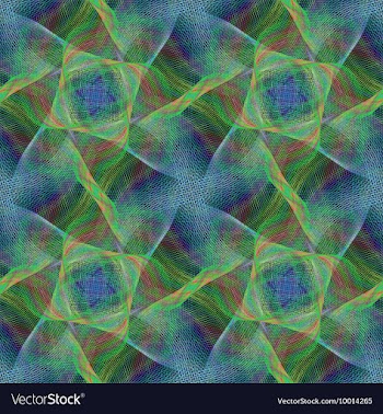 Fractal Design Pattern Background vector image
