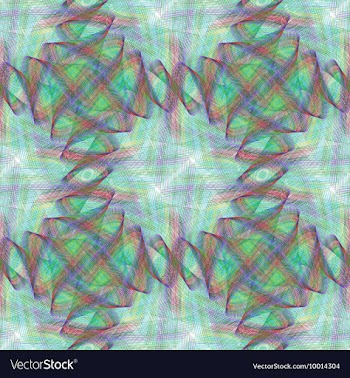Fractal Design Pattern Background vector image