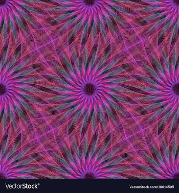 Fractal Design Pattern Background vector image