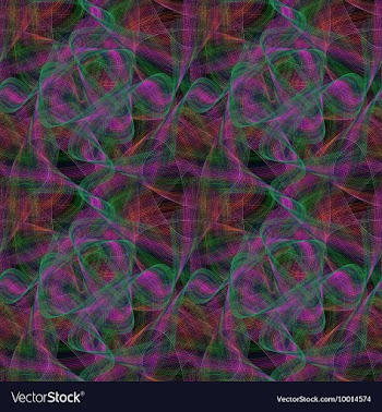 Fractal Design Pattern Background vector image