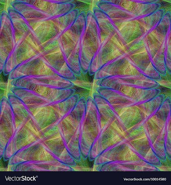 Fractal Design Pattern Background vector image