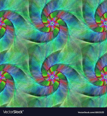 Fractal Design Pattern Background vector image