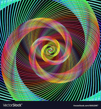 Fractal Design Patterned Background vector image