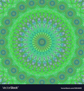 Fractal Design Patterned Background vector image