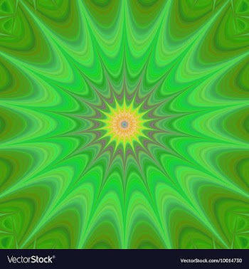 Fractal Design Patterned Background vector image