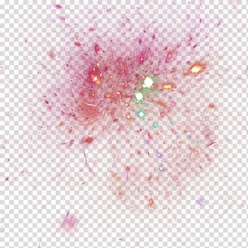 Fractal , fire dust transparent background PNG clipart