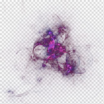 Fractal  Nebular, pink and white abstract illustration transparent background PNG clipart